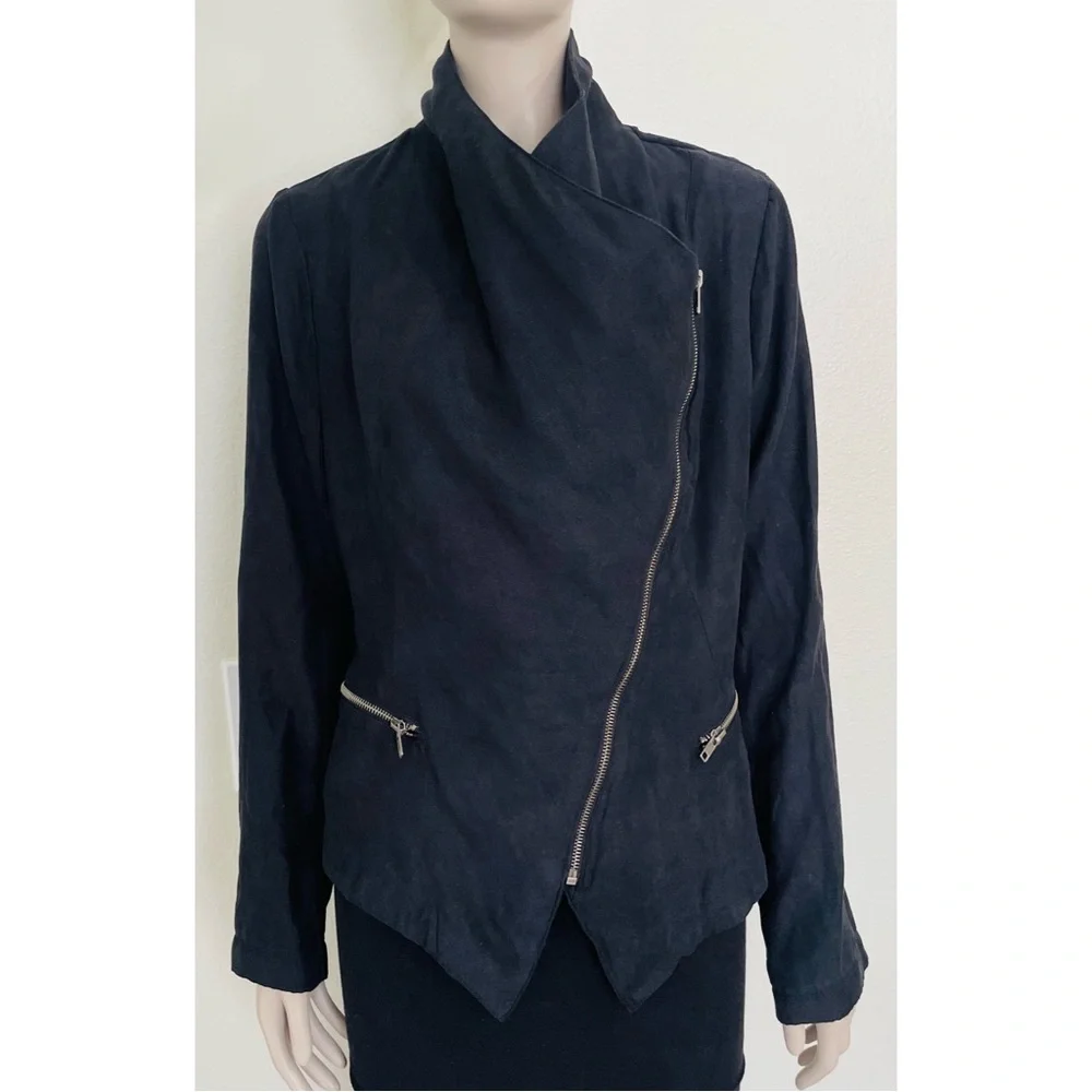 Rampage Black Faux Suede Jacket